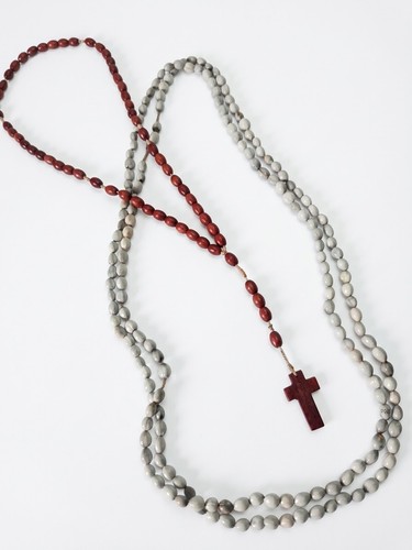 Collana rosario semi - , naturali