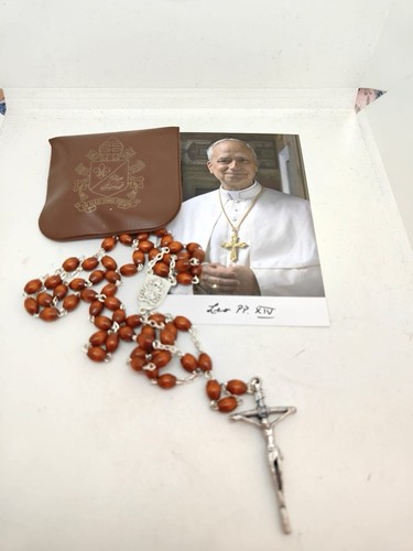 Rosario papa leone xiv grani - rosario,