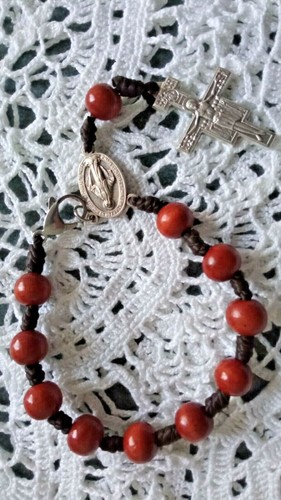 Rosario bracciale decina con