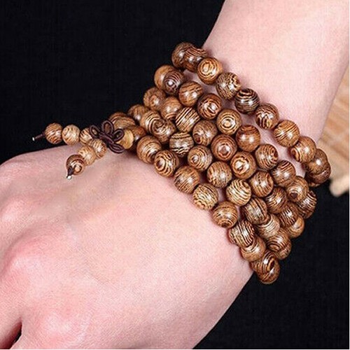Mala legno collana tibetano - mala,