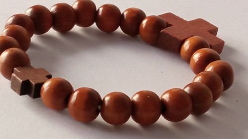 Bracciale rosario decina con