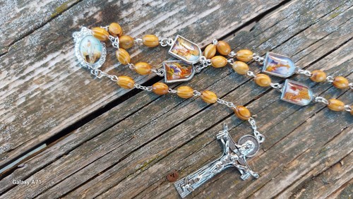 Rosario via crucis legno - crucis, e
